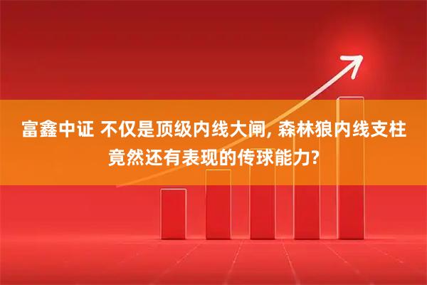 富鑫中证 不仅是顶级内线大闸, 森林狼内线支柱竟然还有表现的传球能力?